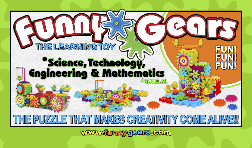 Funny Gears/ Funny Bricks Gear Toys-