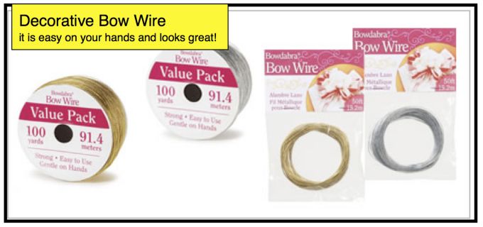 Decorative Bow Wire
