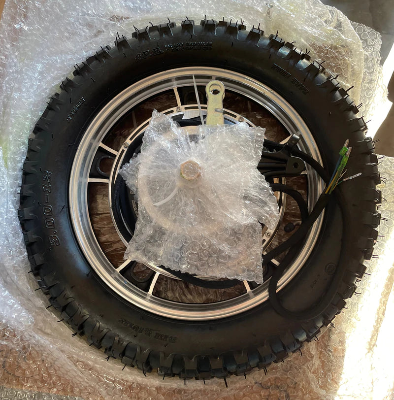 Euro Scooter Motor and Front Tire Kit
