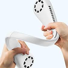 Portable Neck Fan, Rechargeable with 3 cooling speeds