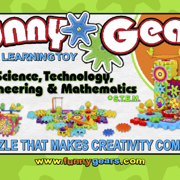 Funny Gears/ Funny Bricks Gear Toys-