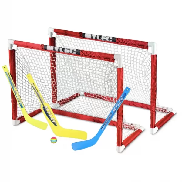 Two Mylec Brand Mini Hockey nets